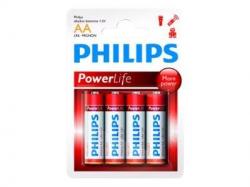 Батерия PHILIPS POWERLIFE LR6 AA 4-BLISTERI