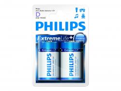 Батерия PHILIPS EXTREAMLIFE D PATTERI 2-KPL