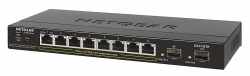 Комутатор/Суич NETGEAR S350 Series 8-port Gigabit PoE+ Ethernet Smart Managed Pro Switch 2 SFP