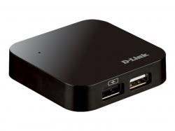USB Хъб D-LINK 4xUSB 2.0 4Port USB Hub 480Mbps PC MAC