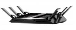 Безжичен рутер NETGEAR R8000 Nighthawk X6 - AC3200-Tri-Band-WLAN-Gigabit-Router - black