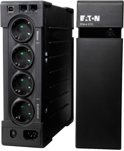 Непрекъсваемо захранване (UPS) Eaton Ellipse Eco 650 USB DIN, 650VA/400W, rack-tower, AC 230V, 4x Schuko