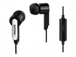 Слушалки Philips Headphones with mic, 1.2 m cable length black