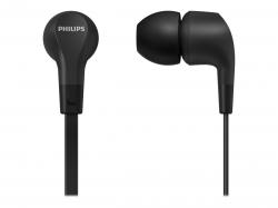 Слушалки PHILIPS In-ear headphones with mic 8.6mm drivers black
