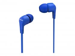 Слушалки PHILIPS In-ear headphones with mic 8.6mm drivers blue