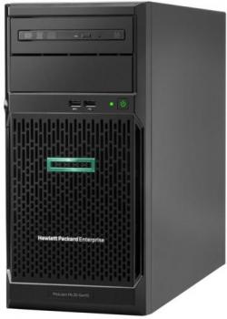 Сървър HPE ProLiant ML30 Gen10 Tower Xeon E-2224 4-Core 3.4GHz 1x8GB-U 4xLFF Non-Hot Plug S100i 350W Server