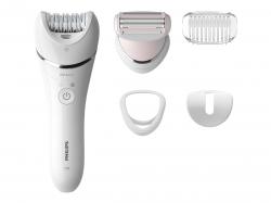 Епилатор PHILIPS Epilator series 8000 wet&dry legs and body 5 attachments