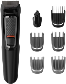 Тример Philips Multigroom series 3000, 7 в 1, до 60 минути време на работа