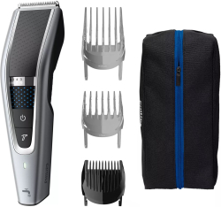 Тример Philips series 5000 машинка за подстригване, 41 мм ширина на острието, черен цвят