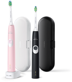 Philips  Electric toothbrush  ProtectiveClean 4500 - 2pcs,