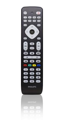 Аксесоар за телевизор PHILIPS Universal remote control 8 in 1 - Universal IR database: TV, CABLE, SAT,