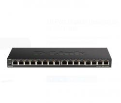Комутатор/Суич D-Link 16-Port 10-100-1000Mbps Unmanaged Gigabit Ethernet Switch