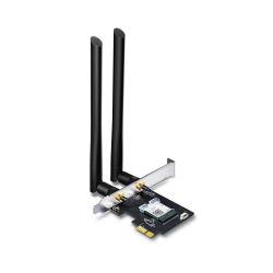 Мрежова карта/адаптер Wi-Fi AC+BT4.2 PCI-E Card, TP-Link Archer T5E