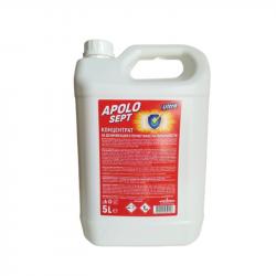 Продукт Apolo Дезинфектант Sept Ultra, за повърхности, 5 L