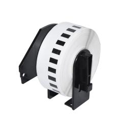 Касета за етикетен принтер Makki съвместими етикети Brother DK-22214 - 12mm x 30.48m, Black on White