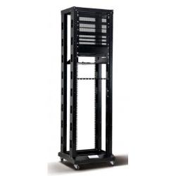 Шкаф за техника - Rack Отворена рамка 33U двойна, подходяща за монтаж на батерии