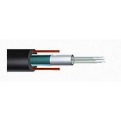 Инсталационен оптичен кабел GYXTY 4 влакна с 2 x 1,0mm захранващи проводника 