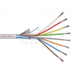 ELAN Алармен кабел 8x0,22mm Cu екраниран, 100 метра