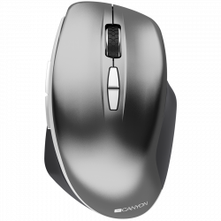 Мишка Canyon CNS-CMSW21DG, 2.4 GHz Wireless mouse , with 7 buttons, DPI 800-1200-1600