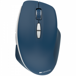Мишка Canyon CNS-CMSW21BL, 2.4 GHz Wireless mouse , with 7 buttons, DPI 800-1200-1600