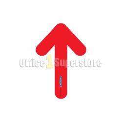Продукт Стикер за под Стрелка, PVC, червена, 30 х 20 cm