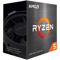 Процесор AMD CPU Desktop Ryzen 5 6C-12T 5600X (3.7-4.6GHz Max Boost, 35MB, 65W