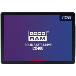 Хард диск / SSD GOODRAM CX400 512GB SSD, 2.5” 7mm, SATA 6 Gb-s, Read-Write: 550 - 500 MB-s