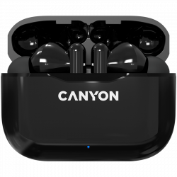 Слушалки Canyon TWS-3 Bluetooth headset, with microphone, BT V5.0, Bluetrum AB5376A2