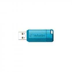 USB флаш памет Verbatim USB флаш памет Pinstripe, USB 2.0, 16 GB, синя