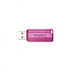 USB флаш памет Verbatim USB флаш памет Pinstripe, USB 2.0, 32 GB, розова