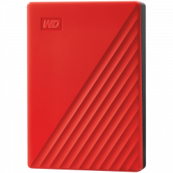 Хард диск / SSD HDD External WD My Passport (4TB, USB 3.2) Red