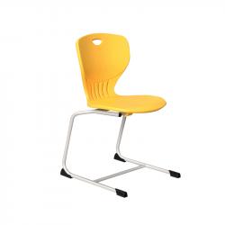 Ученически стол RFG Maxima C, от VIII до XII клас, 43 х 45 х 46 cm, до 120 kg, жълт