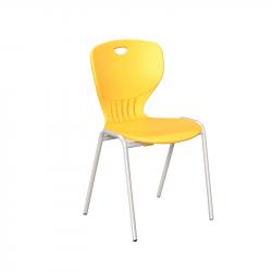 Ученически стол RFG Maxima A, от VIII до XII клас, 43 х 45 х 46 cm, до 120 kg, жълт