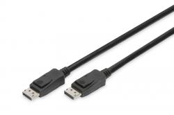 Кабел/адаптер ASSMANN AK-340106-020-S :: DisplayPort кабел, DP, M-M, v.1.3-1.4, interlock, 8K, 2m