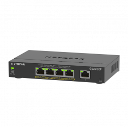 Комутатор/Суич NETGEAR 5PT GE Plus Switch W-POE+