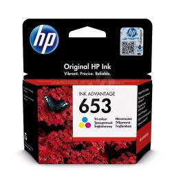 Касета с мастило Касета HP 653 TRI-COLOR три цвята 3YM74AE