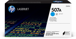 HP Тонер CE401A, 507A, 6000 страници-5%, Cyan