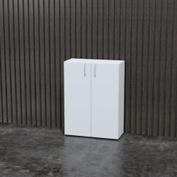 Narbutas Стелаж Nova Basic, 800 x 360 x 1092 mm, бял меламин