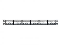 Пач панел 24 port patch panel with labels, supplied with 6 factory installed CFFPL4 type s