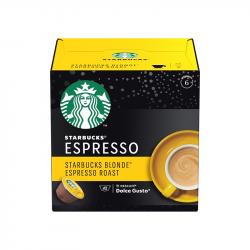 Продукт Nescafé Dolce Gusto Кафе капсула Starbucks, Blonde Espresso Roast, 12 броя