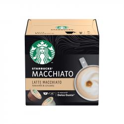 Продукт Nescafé Dolce Gusto Кафе капсула Starbucks, Latte Macchiato, 12 броя