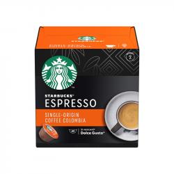 Продукт Nescafé Dolce Gusto Кафе капсула Starbucks, Medium Colombia, 12 броя