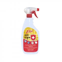 Почистващ продукт Дезинфектант Elvi Rapid Action 3 в 1, с помпа, 750 ml