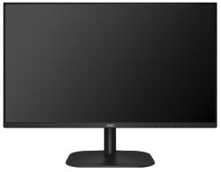 Монитор AOC 24B2XDM, 23.8" FHD, VA, 16:9, 75Hz, 250 cd/m2, 4 ms, VGA, DVI-D, Черем