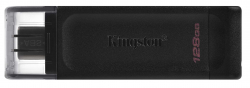 USB флаш памет KINGSTON 128GB USB-C 3.2 Gen1 DataTraveler 70