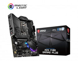 Дънна платка MSI MPG Z490 GAMING PLUS