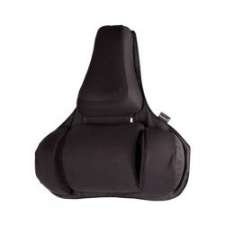 Продукт Fellowes Лумбална подпора за гръб, три секционна, черна