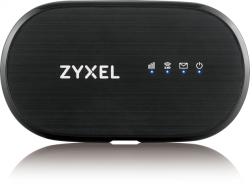 Безжичен рутер Безжичен портативен рутер ZYXEL WAH7601, 2.4 GHz, 300 Mbps, 4G
