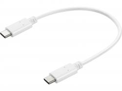 Кабел/адаптер SANDBERG SNB-136-30:: Кабел USB-C 3.1 към USB-C 3.1,  0.2m