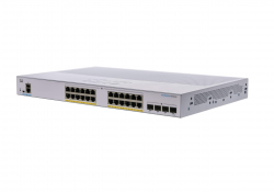 Комутатор/Суич Cisco CBS250 Smart 24-port GE, Full PoE, 4x10G SFP+